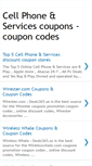 Mobile Screenshot of cell-phone-n-services-discounts.blogspot.com