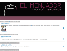 Tablet Screenshot of elmenjador.blogspot.com