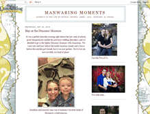 Tablet Screenshot of manwaringfamily.blogspot.com