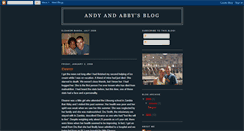 Desktop Screenshot of andyandabbyhuette.blogspot.com