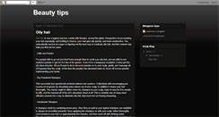 Desktop Screenshot of mybeautyytips.blogspot.com