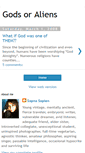 Mobile Screenshot of godsoraliens.blogspot.com