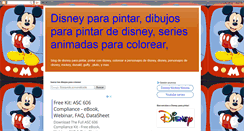 Desktop Screenshot of pintadisney.blogspot.com