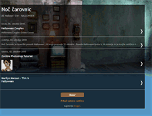 Tablet Screenshot of noc-carovnic.blogspot.com