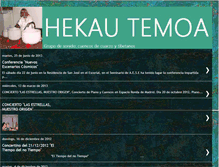 Tablet Screenshot of hekautemoa.blogspot.com