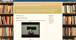 Desktop Screenshot of giampietrowriters.blogspot.com