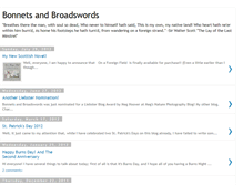 Tablet Screenshot of bonnetsandbroadswords.blogspot.com