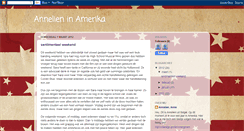 Desktop Screenshot of annelieninamerika.blogspot.com