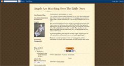 Desktop Screenshot of angelsrwatchingoverthelittleones.blogspot.com