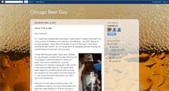 Desktop Screenshot of chicagobeerguy.blogspot.com