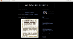 Desktop Screenshot of lasratasdeldesierto.blogspot.com