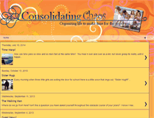 Tablet Screenshot of consolidatingchaos.blogspot.com