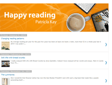 Tablet Screenshot of happyreadingexperience.blogspot.com