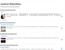 Tablet Screenshot of musicaldreamsssss.blogspot.com