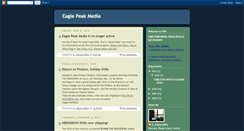 Desktop Screenshot of eaglepeakmedia.blogspot.com