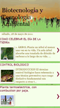 Mobile Screenshot of biotecnologiaytecnologiaambiental.blogspot.com