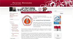 Desktop Screenshot of persinaswonosobo.blogspot.com