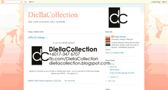 Desktop Screenshot of diellacollection.blogspot.com
