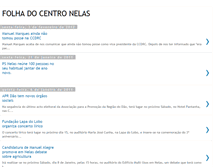 Tablet Screenshot of folhadocentronelas.blogspot.com