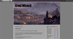 Desktop Screenshot of crudwizard.blogspot.com