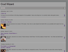 Tablet Screenshot of crudwizard.blogspot.com