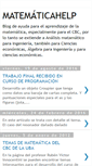 Mobile Screenshot of matematicahelp.blogspot.com
