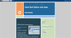 Desktop Screenshot of hard-disk-failure-and-data-recovery.blogspot.com