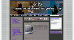 Desktop Screenshot of f-mp3.blogspot.com