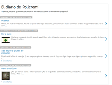 Tablet Screenshot of eldiariodepolicromi.blogspot.com