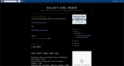 Desktop Screenshot of galaxygirlradio.blogspot.com