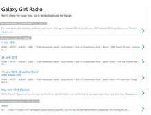 Tablet Screenshot of galaxygirlradio.blogspot.com