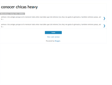 Tablet Screenshot of conocerchica493.blogspot.com