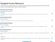Tablet Screenshot of easygold-affiliateresources.blogspot.com