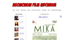 Desktop Screenshot of ngomongin-film-indonesia.blogspot.com