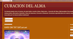 Desktop Screenshot of curaciondelalma.blogspot.com