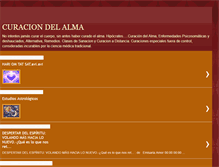 Tablet Screenshot of curaciondelalma.blogspot.com