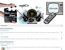 Tablet Screenshot of cinemusicaaytv.blogspot.com