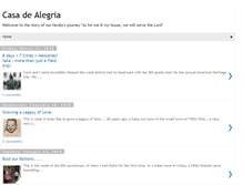Tablet Screenshot of casadealegria.blogspot.com