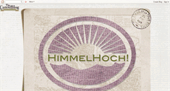 Desktop Screenshot of himmelhoch-ch.blogspot.com