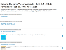 Tablet Screenshot of escuelaolegariovictorandrade.blogspot.com