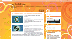 Desktop Screenshot of maghrebspace.blogspot.com