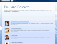 Tablet Screenshot of emilianoboscatto.blogspot.com