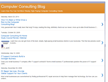 Tablet Screenshot of computerconsultingblog.blogspot.com