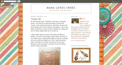 Desktop Screenshot of mamalovesshoes.blogspot.com