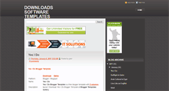 Desktop Screenshot of downloadssoftware-templates.blogspot.com