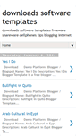 Mobile Screenshot of downloadssoftware-templates.blogspot.com