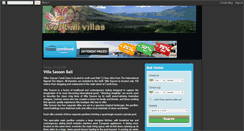 Desktop Screenshot of getbalivillas.blogspot.com