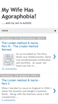 Mobile Screenshot of mywifehasagoraphobia.blogspot.com