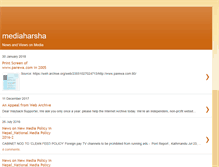 Tablet Screenshot of mediaharsha.blogspot.com