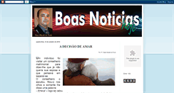 Desktop Screenshot of boasnoticiashoje.blogspot.com